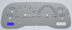 98-00 Dakota Custom Design Gauge Face